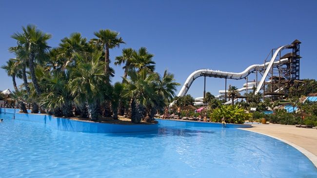 Aqualandia waterpark in Benidorm